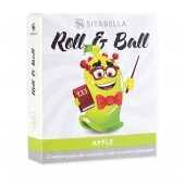 Стимулирующий презерватив-насадка Roll   Ball Apple - Sitabella - купить с доставкой в Новосибирске