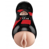 Мастурбатор-вагина Vibrating Pussy Stroker с вибрацией - Pipedream - в Новосибирске купить с доставкой