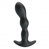 Черный анальный стимулятор простаты с вибрацией Special Anal Massager - 14,5 см. - Baile - в Новосибирске купить с доставкой