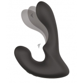 Чёрный массажер простаты с 2 моторами BOOTY ROCKER - Dream Toys - в Новосибирске купить с доставкой