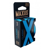 Классические презервативы в железном кейсе MAXUS Classic - 3 шт. - Maxus - купить с доставкой в Новосибирске