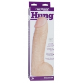 Огромная насадка-реалистик Vac-U-Lock Realistic Hung - 31,7 см. - Doc Johnson - купить с доставкой в Новосибирске