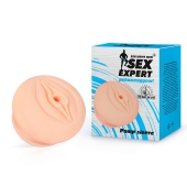 Телесная насадка-вагина на помпу - Sex Expert - в Новосибирске купить с доставкой