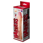 Насадка на пояс Harness RED LINE - 21,5 см. - LOVETOY (А-Полимер) - купить с доставкой в Новосибирске