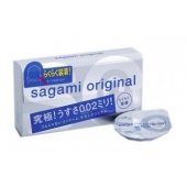 Ультратонкие презервативы Sagami Original QUICK - 6 шт. - Sagami - купить с доставкой в Новосибирске