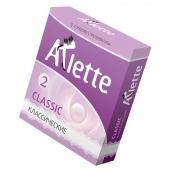 Классические презервативы Arlette Classic - 3 шт. - Arlette - купить с доставкой в Новосибирске