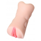 Телесный двусторонний мастурбатор Rich Fruit - вагина и анус - ToyFa - в Новосибирске купить с доставкой