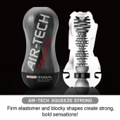 Мастурбатор AIR-TECH Squeeze Strong - Tenga - в Новосибирске купить с доставкой