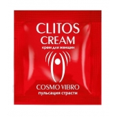 Пробник возбуждающего крема для женщин Clitos Cream - 1,5 гр. - Биоритм - купить с доставкой в Новосибирске