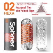 Мастурбатор SPINNER Hexa - Tenga - в Новосибирске купить с доставкой