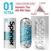 Мастурбатор SPINNER Tetra - Tenga - в Новосибирске купить с доставкой