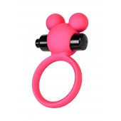 Розовое виброкольцо на пенис A-Toys - A-toys - в Новосибирске купить с доставкой