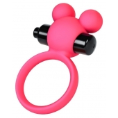 Розовое виброкольцо на пенис A-Toys - A-toys - в Новосибирске купить с доставкой
