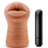 Кофейный мастурбатор-ротик Isabella - Blush Novelties - в Новосибирске купить с доставкой