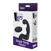 Черный вибромассажер простаты REMOTE BOOTY PLEASER - Dream Toys - в Новосибирске купить с доставкой