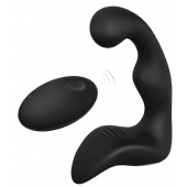 Черный вибромассажер простаты REMOTE BOOTY PLEASER - Dream Toys - в Новосибирске купить с доставкой