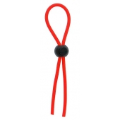 Красное эрекционное лассо с одной бусиной-утяжкой STRETCHY THIN LASSO - Dream Toys - в Новосибирске купить с доставкой