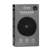 Черная веревка для бондажа Easytoys Bondage Rope - 5 м. - Easy toys - купить с доставкой в Новосибирске