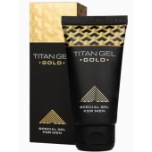 Гель для увеличения члена Titan Gel Gold Tantra - 50 мл. - Titan - купить с доставкой в Новосибирске