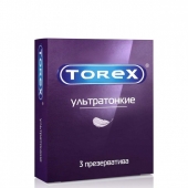 Презервативы Torex  Ультратонкие  - 3 шт. - Torex - купить с доставкой в Новосибирске