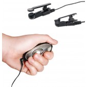 Черные электрические зажимы для сосков Shock Therapy Nipple Clamps - Pipedream - купить с доставкой в Новосибирске