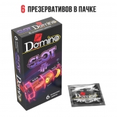 Ароматизированные презервативы DOMINO  Фруктовый слот  - 6 шт. - Domino - купить с доставкой в Новосибирске