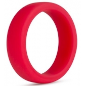 Красное эрекционное кольцо Silicone Go Pro Cock Ring - Blush Novelties - в Новосибирске купить с доставкой