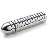 Рельефный фаллос для интенсивного электросекса Groovey George - 20 см. - MyStim - купить с доставкой в Новосибирске