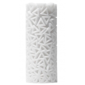 Белый 3D мастурбатор PILE - Tenga - в Новосибирске купить с доставкой