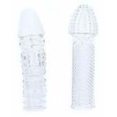 Комплект из 2 прозрачных насадок на пенис PENIS EXTENDER PACK - Dream Toys - в Новосибирске купить с доставкой