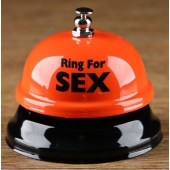 Настольный звонок RING FOR SEX - Сима-Ленд - купить с доставкой в Новосибирске