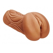 Кофейный мастурбатор-вагина Dumpling - Lola Games - в Новосибирске купить с доставкой