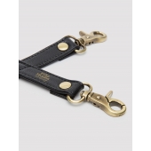 Черный фиксатор для манжет Bound to You Faux Leather Hogtie - Fifty Shades of Grey - купить с доставкой в Новосибирске
