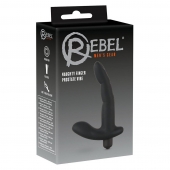 Черный вибромассажер простаты Naughty Finger Prostate Vibe - 13,8 см. - Orion - в Новосибирске купить с доставкой