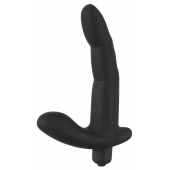 Черный вибромассажер простаты Naughty Finger Prostate Vibe - 13,8 см. - Orion - в Новосибирске купить с доставкой