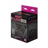 Черный пояс для насадок BEST CLASS STRAP - LOVETOY (А-Полимер) - купить с доставкой в Новосибирске