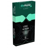 Презервативы с пролонгирующим эффектом DOMINO Classic Long action - 6 шт. - Domino - купить с доставкой в Новосибирске