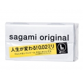 Презервативы Sagami Original 0.02 L-size увеличенного размера - 10 шт. - Sagami - купить с доставкой в Новосибирске