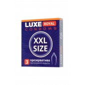 Презервативы увеличенного размера LUXE Royal XXL Size - 3 шт. - Luxe - купить с доставкой в Новосибирске