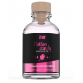 Массажный гель с согревающим эффектом Cotton Candy - 30 мл. - INTT - купить с доставкой в Новосибирске