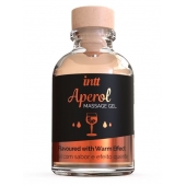 Массажный гель с согревающим эффектом Aperol - 30 мл. - INTT - купить с доставкой в Новосибирске