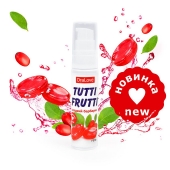 Гель-смазка Tutti-frutti со вкусом барбариса - 30 гр. - Биоритм - купить с доставкой в Новосибирске