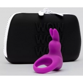 Фиолетовое эрекционное виброкольцо Happy Rabbit Cock Ring Kit - Happy Rabbit - в Новосибирске купить с доставкой