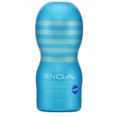 Мастурбатор с охлаждающей смазкой TENGA Original Vacuum Cup Cool - Tenga - в Новосибирске купить с доставкой