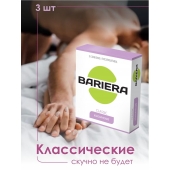 Классические презервативы Bariera Classic - 3 шт. - Bariera - купить с доставкой в Новосибирске