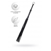 Черный флоггер Anonymo - 64 см. - ToyFa - купить с доставкой в Новосибирске