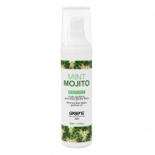 Разогревающее массажное масло с ароматом мохито Gourmet Mint Mojito - 50 мл. - Exsens - купить с доставкой в Новосибирске