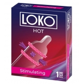 Стимулирующая насадка на пенис LOKO HOT с возбуждающим эффектом - Sitabella - в Новосибирске купить с доставкой