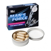 Пищевой концентрат для мужчин MANS FORCE  - 12 капсул - Sitabella - купить с доставкой в Новосибирске