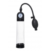 Прозрачная механическая помпа Roald с манометром - Sexus - в Новосибирске купить с доставкой